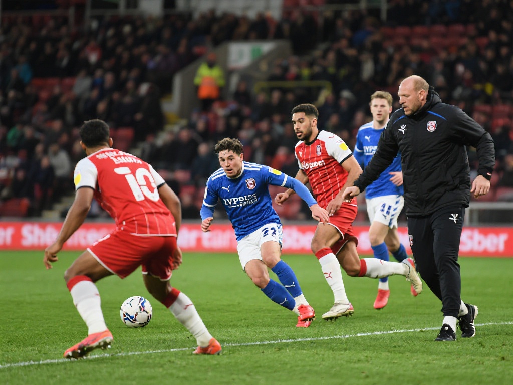 伊普斯维奇在整个比赛中展现出了极其顽强和